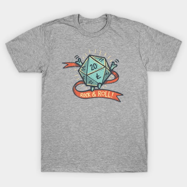 Rock and Rollplay T-Shirt by Walmazan